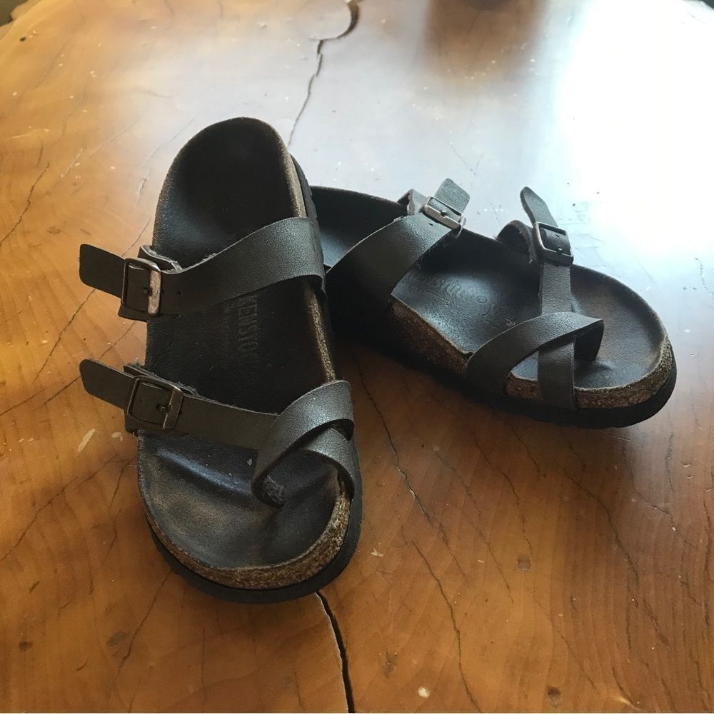 Birkenstock Mayari Birkibuc Sandals Toe Loop BirkoFlor (Regular 35 /US 5.5) - Picture 4 of 10